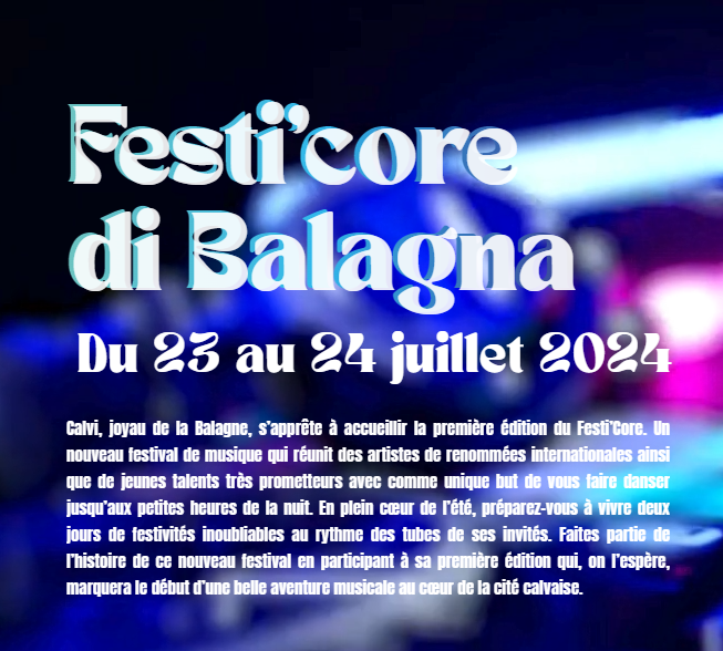 FESTI CORE DI BALAGNA