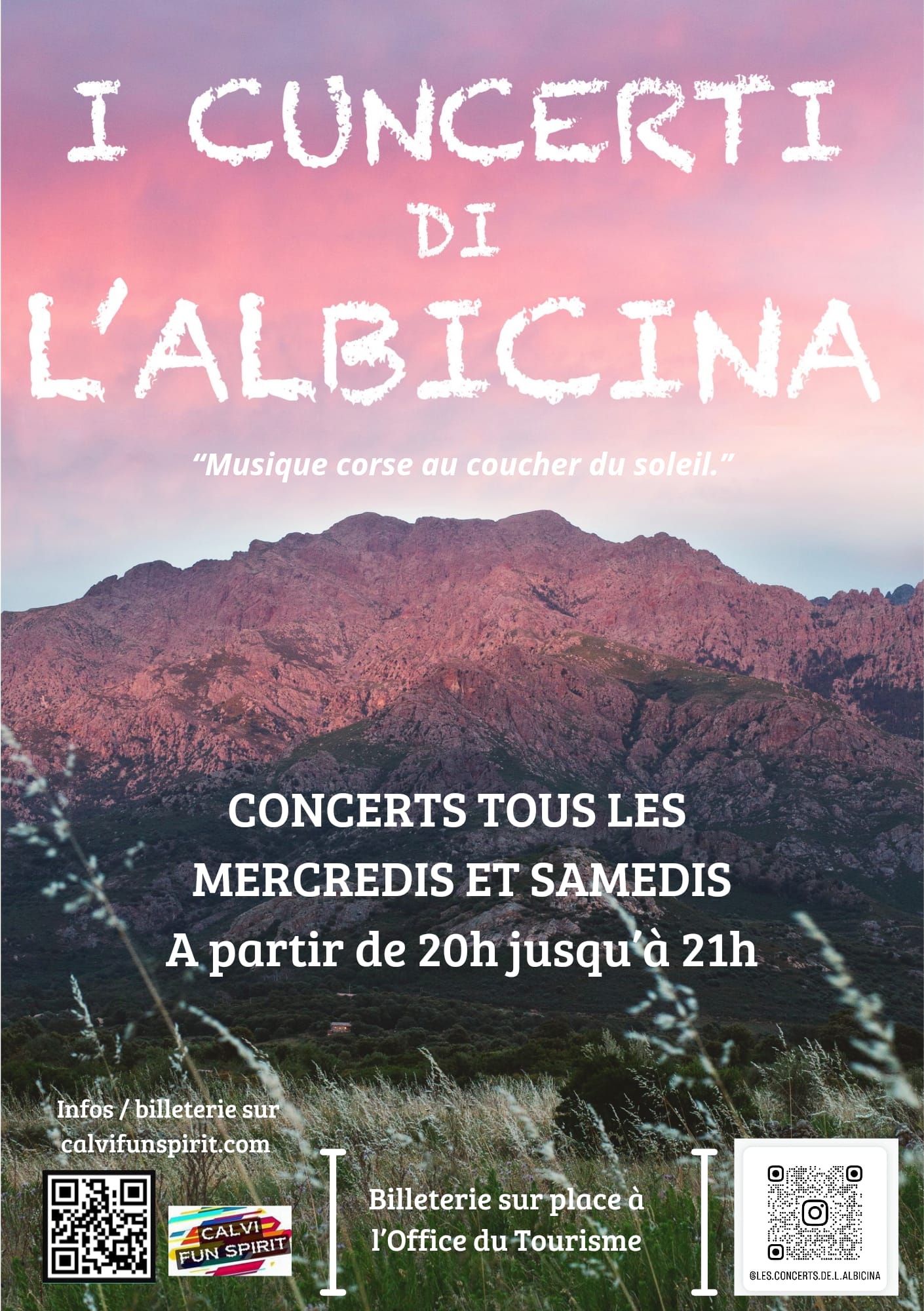 LES CONCERTS DE L'ALBICINA / I CUNCERTI DI L'ALBICINA