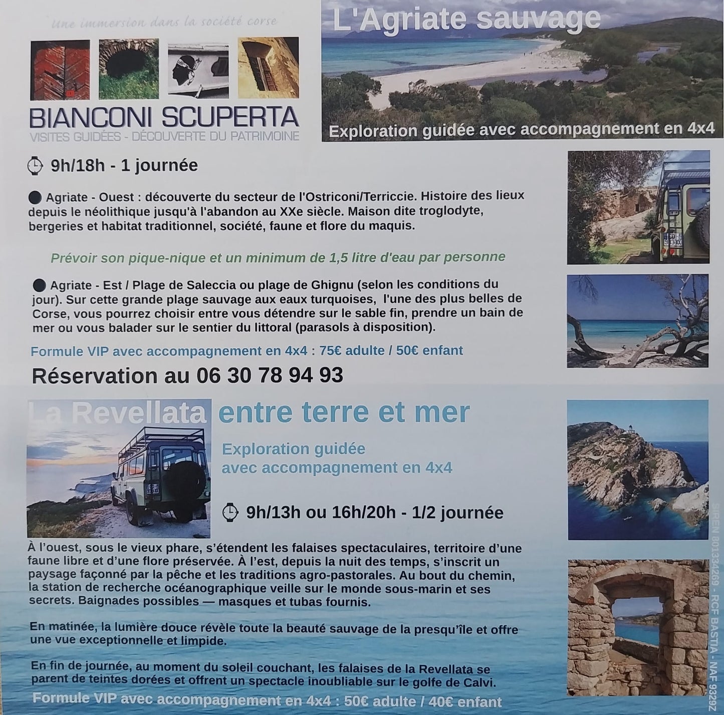 BIANCONI SCUPERTA & 4x4